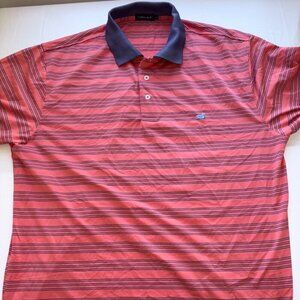 Southern Marsh XXL Performance Short Sleeve Stripe Polo